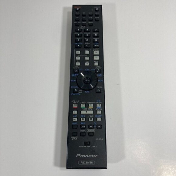 Genuine Pioneer AXD7545 Receiver Remote Control OEM - Tested Working - Picture 1 of 6
